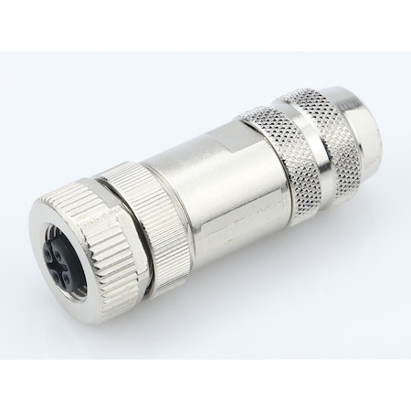 Woodhead Micro-Change (M12) Field Attachable Connector, 5 Pole 8A5S0032